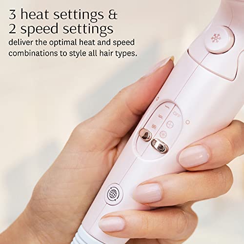 T3 Afar Lightweight Travel-Size Hair Dryer with Auto Dual Voltage, Folding Handle and Storage Bag, Fast Drying, Lightweight and Ergonomic, Frizz Smoothing, Multiple Heat and Speed Combinations - Image 9