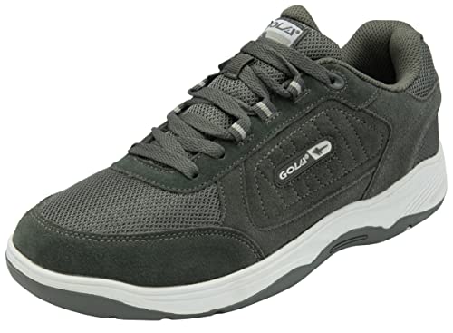 Gola Men's Belmont 2 Lace Walking Shoe, Charcoal, 10 UK