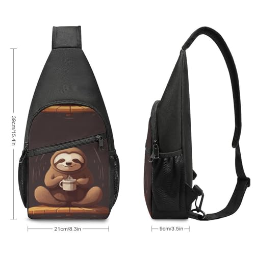 Bolso bandolera deportivo para senderismo y viaje miniatura 2