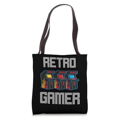Bolso Tote Diseño Retro Gamer Arcade Machine