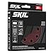 SKIL 20-Piece Mixed 5 in. 60/80/120/240 Grits Round Sanding Paper Kit for SKIL Sanders SR211601/SR6604B-10/SR660302 - CDA9003