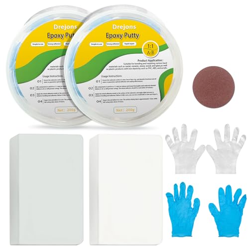 Image of Putty Sculpt Clay Modeling Compound for Sculpting, Modeling, Building, Repairing, Epoxy Putty Self-Hardening Easily Repairs Metal, Wood, Tile, Ceramics Concrete 400g