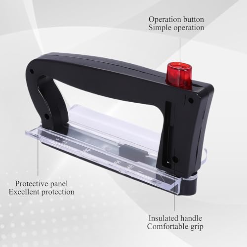 Aufsteckgriff für NH-Sicherungen,NH Handschuh,NH Sicherungshandschuh,NH Griff,NH Sicherung Kompatible Rt16 Nt00 Nt1 Nt2 Nt3 Nt4 (160×65mm,Schwartz)