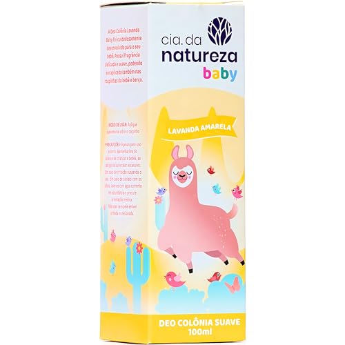 Cia da Natureza Colonia Baby Lavanda Amarela 120 Ml