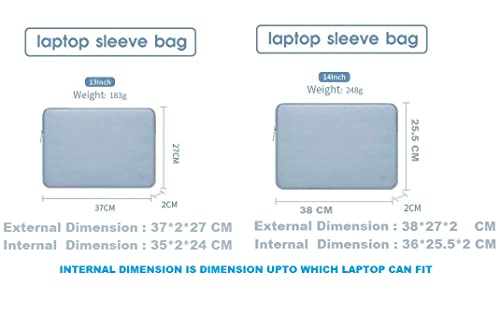 Image of MOCA Bumb Series Laptop Sleeve for 13 to 13.3 Inch laptops (13 Inch, Royal Blue)