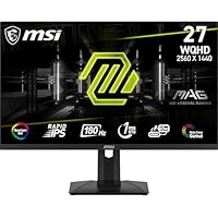 MSI MAG 274QRF QD E2 Monitor Gaming da 27' WQHD - Pannello Rapid IPS Quantum Dot (2560 x 1440), 180...