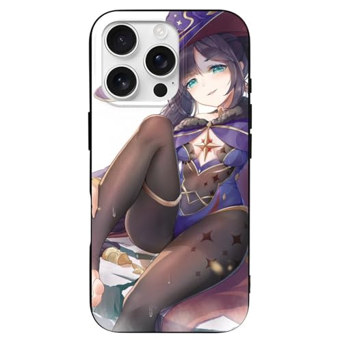 BFLiRuW iPhone 16 �p �P�[�X ���_ ���i �L�����N�^�[�� iPhone 16 Plus Pro Max 16 E �p �J�o�[ ���΂݂Ȃ� ����~�� �w��h�~ �ϏՌ� �����h�~ �ϋv�� iPhone 16 Pro