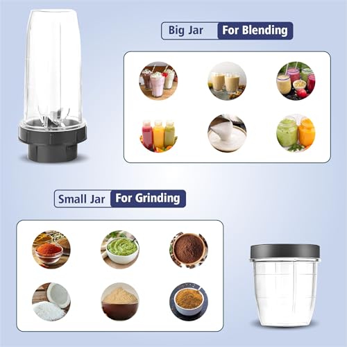 Image of Oreo 750 W Mixer Grinder For Kitchen| 4 Jars (2 Stainless Steel+2 Nutri Bullet Jars) | Smoothie, Chutney & Liquidizing | Powerful Mixing, Grinding & Juicing | 2 Years Warranty | Grey & Black