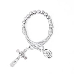 Grey Paracord Rosary