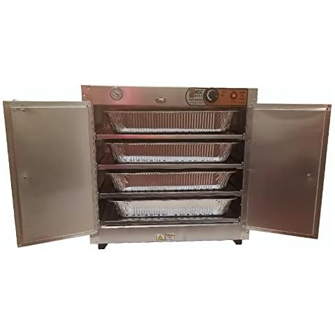 HeatMax 251524 Catering and Events Food Warmer with Water Tray, The Original and The Best, UL/NSF Certified for inspections, Made in USA with Service and Support, Great for Schools, Churches Cover