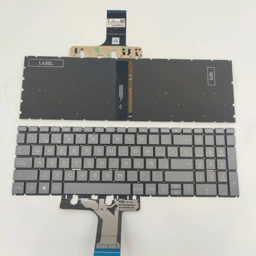 Clavier ordinateur portable HP 255 en panne ? Remplacez-le par ce modèle SP noir rétroéclairé