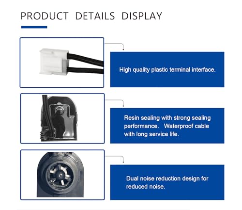 AP1200 AC120V Commercial Large Flow Water Pump Compatible with HZB-30F,HZB-38F,HZB-32,HZB-45,HZB-65,HZB-90,HZB-120,HZB-160 Ice Maker,Small-sized... - Image 3