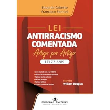 Capa do livro Lei Antirracismo | Lei nº 7.716/89