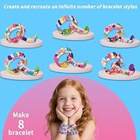 BOLVISEP Building Blocks Dots Bracelets Toy for Kids, 308-Piece DIY Craft Friendship Bracelet Making Kit for Girls 6-12, Adjustable Strap, Kids Jewelry Craft Kit, Sleepovers, Birthday Gift for Girls — image 3