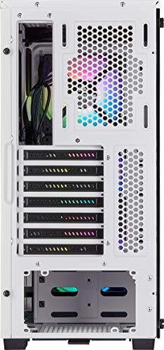 Corsair iCUE 220T RGB, Smart Case Mid-Tower ATX in Vetro Temprato , Vetro temperato,iCUE 220T RGB,Bianco