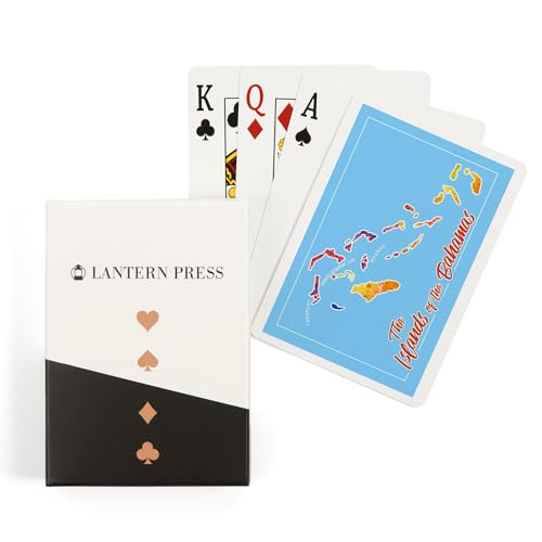 Baraja Bahamas Mapa Colorido 52 Cartas Poker