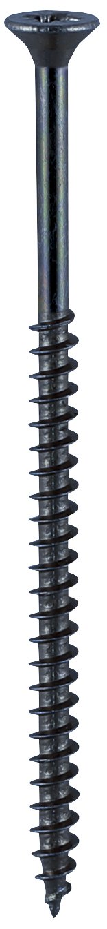 Timco Black 5Mm X 30Mm Countersunk Pozidriv Classic Multi-Purpose Screws, 200 Pack