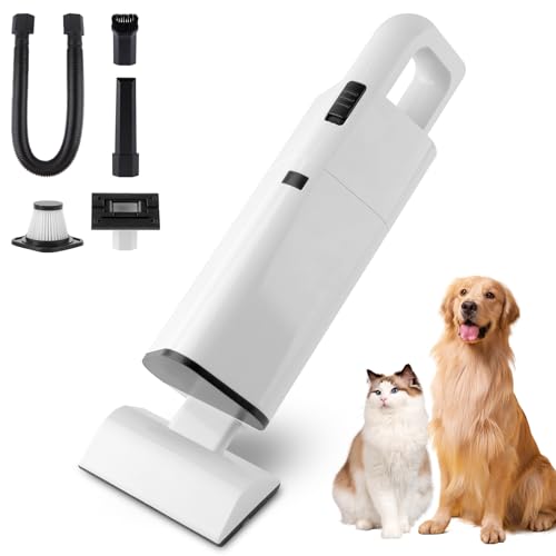 USUIELIGHT Handstaubsauger Akku Testsieger, 20000Pa Auto Handstaubsauger Kabellos mit Waschbar HEPA-Filter Mini Kleiner Wiederaufladbarer Staubsauger für Tierhaare, Büro, Haus