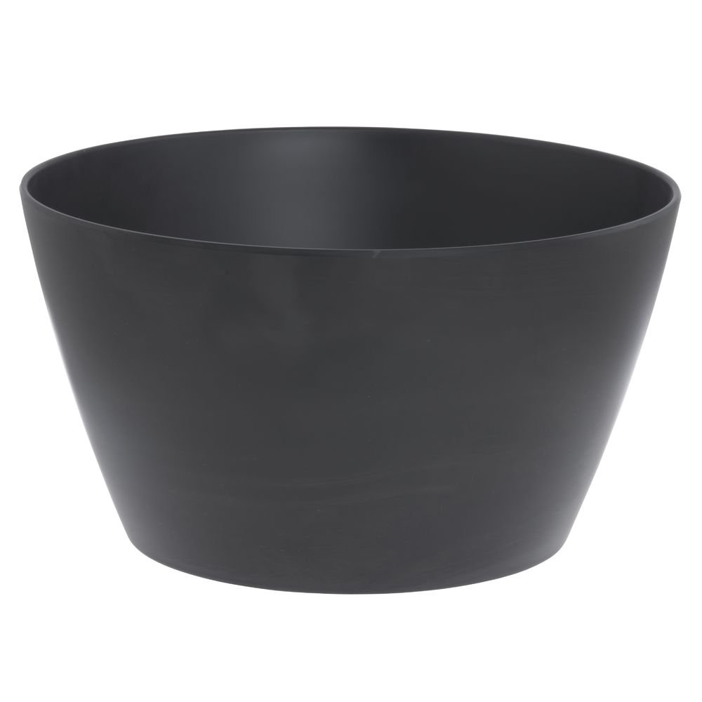 Serving Bowl by HUBERT – Melamine, Black, Model H0195-BLACK
