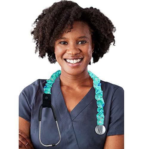 Abamerica Stethoscope Cover Scrunchie, Cloth Stethoscope Sleeve Compatible With Littman Stethoscope Or Any Others With Removable Tube #TOP1