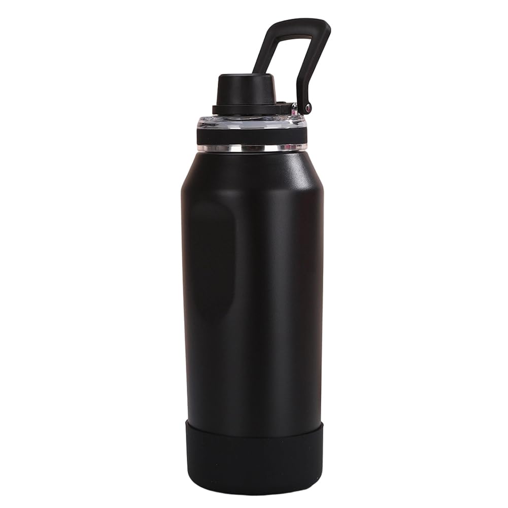 CTRLZS Leakproof Lid Stainless Steel Insulated Water Bottle,Large Capacity Jug Keeps Drinks Hot and Cold