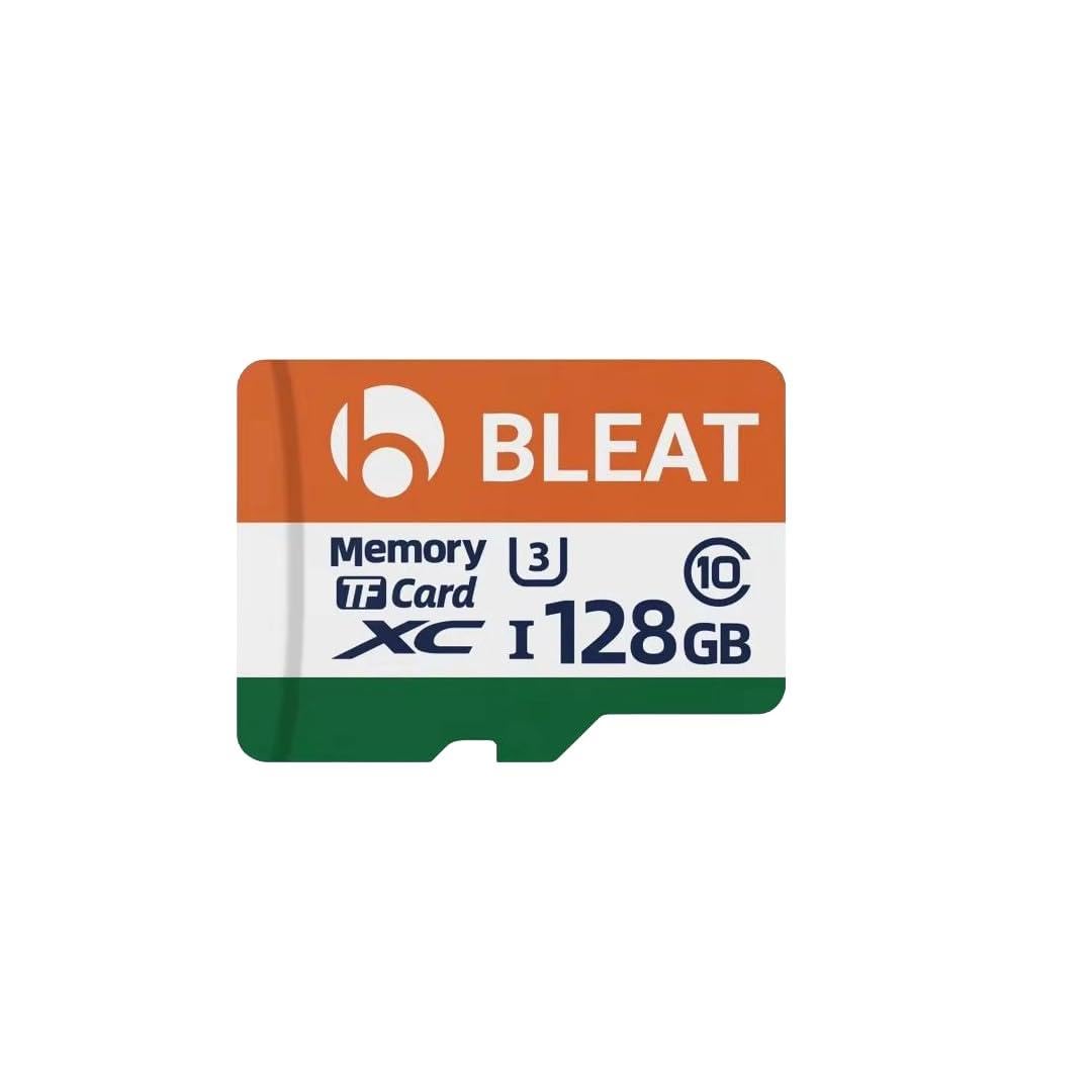 BLEAT U3 SD Card |150MBPS Read Speed | 40 MBPS Write Speed | SD Card for DASHCAM, Action Camera, Drone, Laptop,CAR Camera,HIGH Speed Card (128, GB)