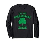 Let The Shenanigans Begin St. Patrick's Day Long Sleeve Tee