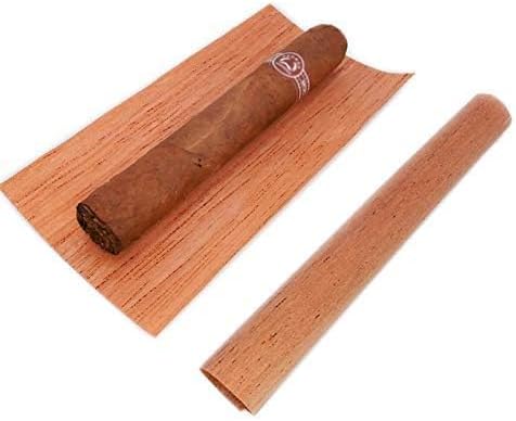 Miniatura 2 de Woho Hojas de cedro español para humidor, chapa de madera de cedro español para dividir o iluminar puros, accesorios de humidor para tarro de tubo y