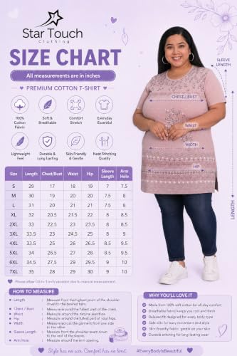 Image of Women Printed Cotton Tshirt with Side Slits & Pocket