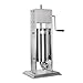 Imagen de Máquina manual comercial vertical Churros Maker Donut de acero inoxidable 5 litros y 4 boquillas Churros