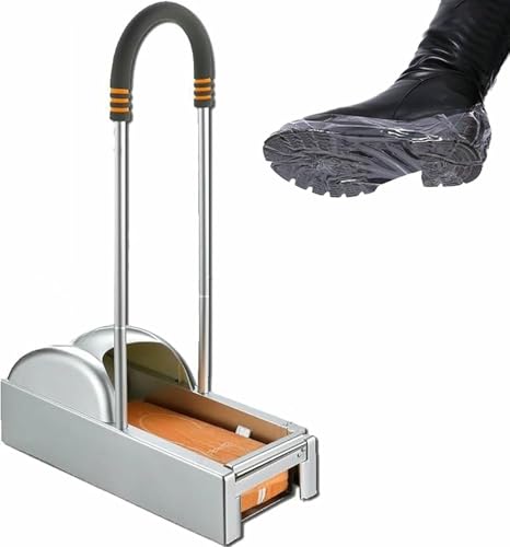 MNJVCFDS Dispensador AutomáTico De Cubiertas para Pies, Dispensador De PelíCula para Zapatos con Cubiertas para Zapatos, Dispensador AutomáTico De Cubiertas para Zapatos para Uso MéDico, Hogar