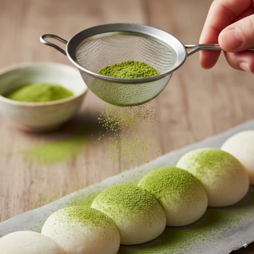 Fine Mesh Strainers for Kitchen, Stainless Steel Metal Hand Small Mini Sieve Strainer, Cocktail Strainer Tea Coffee Juice Strainer, Food Strainer with Handle (3.2inch, Silver) #5