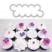 Produktbild 3 Stk. 3D-Rose Blütenblatt zum Selbermachen Kuchen Ausstecher Kuchen Silikonform Backen Ausstechformen Zuckerguss Kuchen Dekorationen Kuchen Formen
