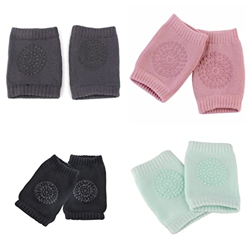 Image of RICH BELLS Baby Knee Pad for Crawling | Anti-Slip Pad Stretchable Elastic Cotton Soft Comfortable Knee Cap ,Elbow Safety Protector