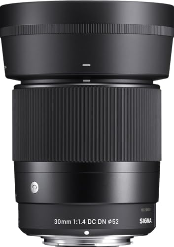 Image of Sigma 30mm f1.4 Contemporary DC DN Lens for Sony E with Sunshine Photo Basic Bundle - 4 Years USA Manufacturer Warranty