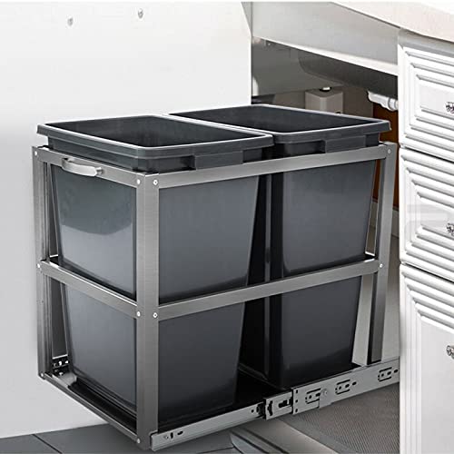 Buy UEV Double Under Counter Kitchen PullOut Trash Can,30