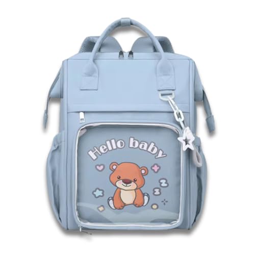 Image of Aavjo , Baby Diaper Bag for Mother, Maternity Backpack, Baby Travel Bag, Waterproof Diaper Pouch