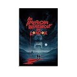 An American Werewolf in London Poster Horror Movie Posters for Room Aesthetic Canvas Wall Art for Teens Room Decor 12x18inch(30x45cm)