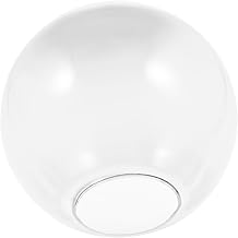Uonlytech 2 Peças Abajur De Vidro Lustres Vaidade Luminária Globo Lanterna Decorativa Arandela Abajur Abajur De Vidro Transparente Anti-Poeira Tampa Da Lâmpada Abajur Simples
