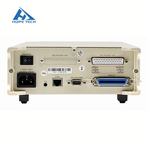 CHT3542-12H Multi-Channel DC Resistance Meter with 10 Milli ohm-10Mohm Measurement Range, Display 12 Channels