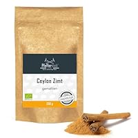 Ceylon Zimt BIO, gemahlen, Rohkostqualität, 100% echtes Zimt direkt und erntefrisch aus Sri Lanka, Pulver 250g - Pfefferdieb®