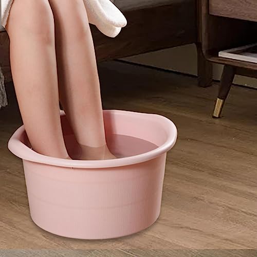Tina para remojo de pies con puntos convexos rosa 19 cm miniatura 7