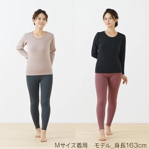 白鷺ニット 伸びる裏ボア 起毛 長袖 ストレッチ インナー シャツ K6360C-RT の商品画像 6