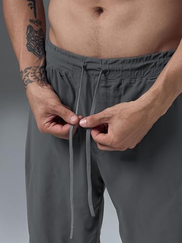 Image of TECHNOSPORT Men's Regular Fit Solid Sports Shorts with Duracool+ for Running, Training & Workout Wear