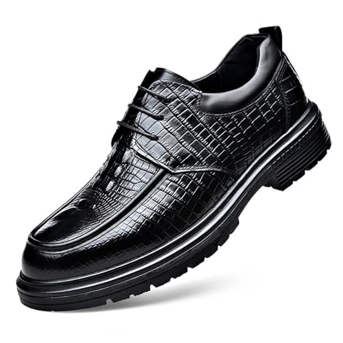 Men's Oxfords Party Dress Casual Shoes Lace-Up Comfortable Non-Slip Dress Sneakers Modern Leather Business Casual Comfort Formal Shoes