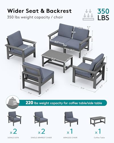 Serwall Hdpe Patio Conversation Set thumb #1