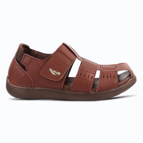 Image of Medifeet Orthopedic Fisherman Ankle Strap Sandals for Men's