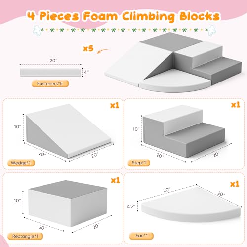 Mousse blocs de construction pour coin de jeu dans le salon - 8
