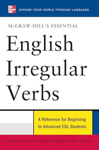 Mcgraw-Hill Education 9780071602860 Mcgraw-Hill'S Essential English Irregular Verbs cover