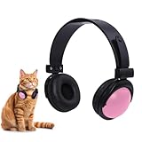 Mini Pet Headphones for Small Dogs & Cats - Adjustable Headband, Plush Toy & Cloth Doll Accessories - Perfect for Party Gifts, Dressing Up & Pet Fashion
